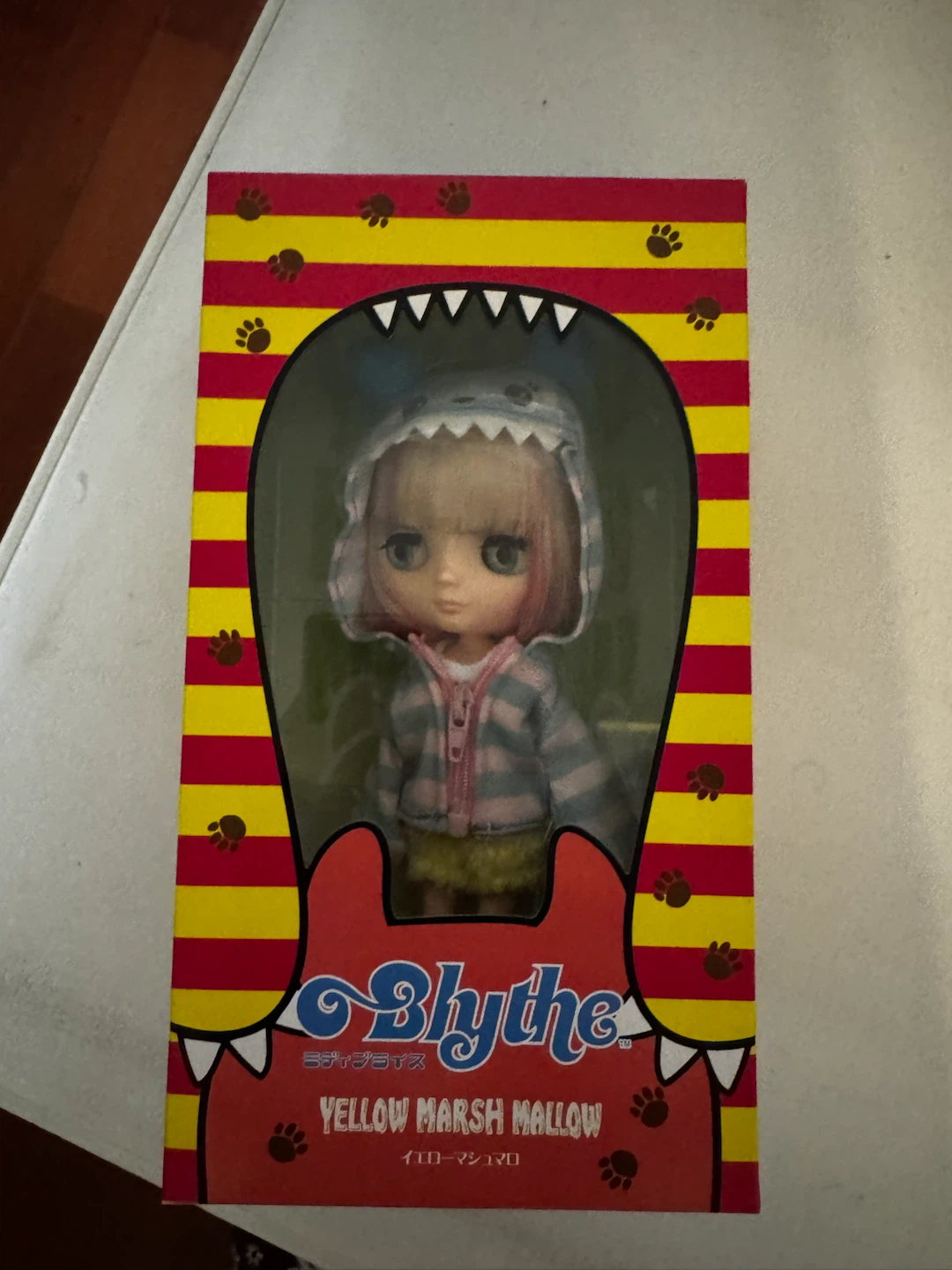 Blythe Yellow Marsh Mallow Doll