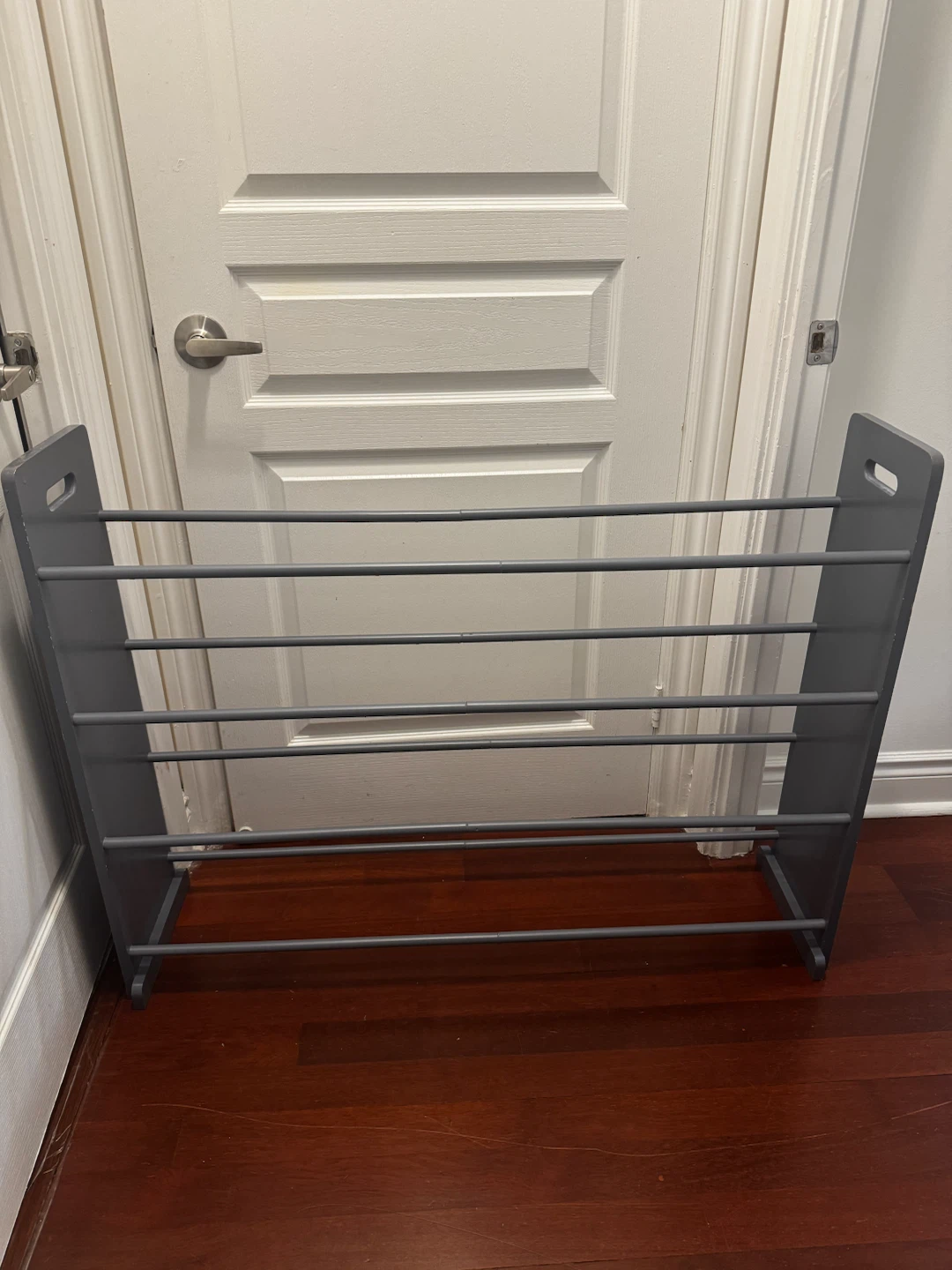 Grey 3-Tier Shoe Rack - photo 2