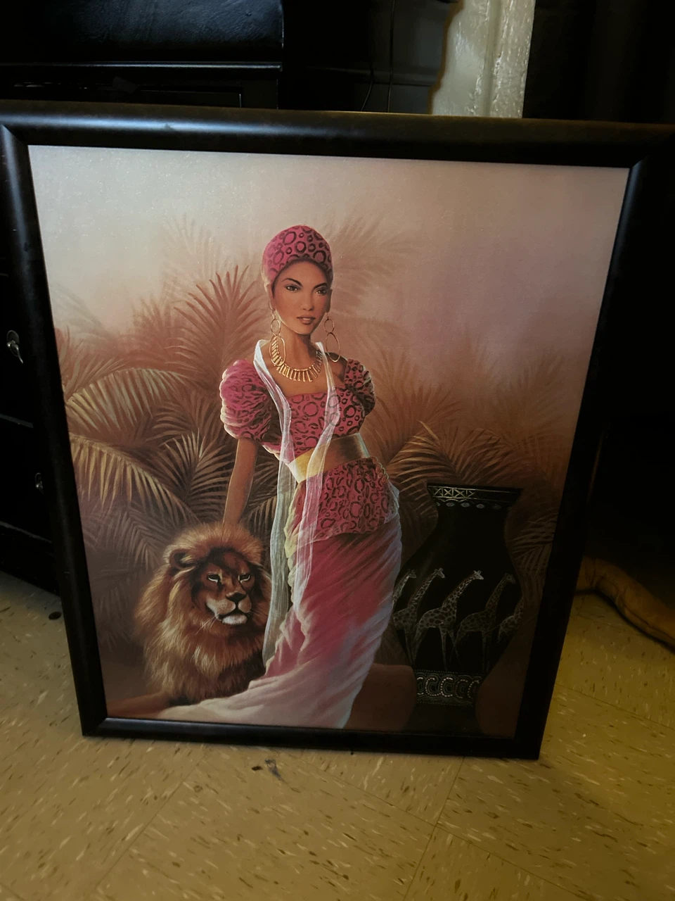 Framed African-Inspired Art Print - photo 2