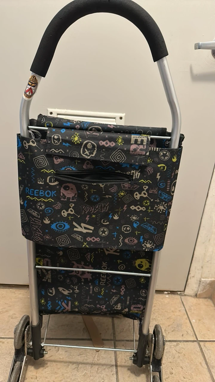 Reebok Rolling Grocery Shopping Cart bag