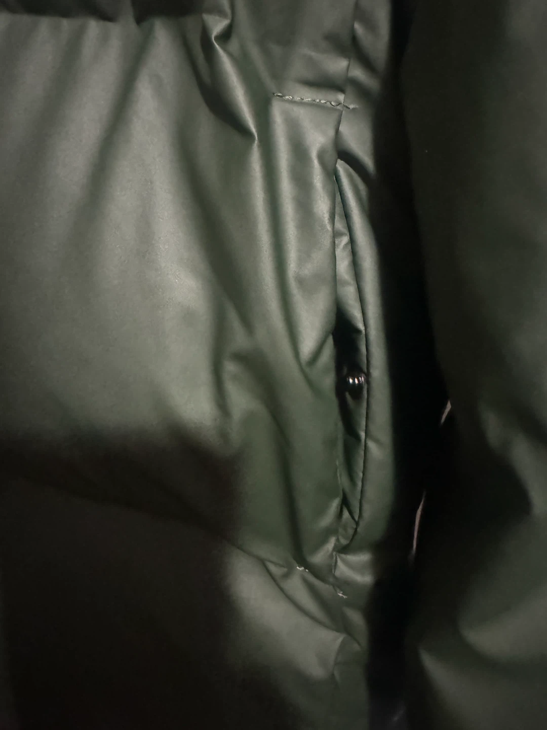 RAINS Green Puffer Jacket - photo 5