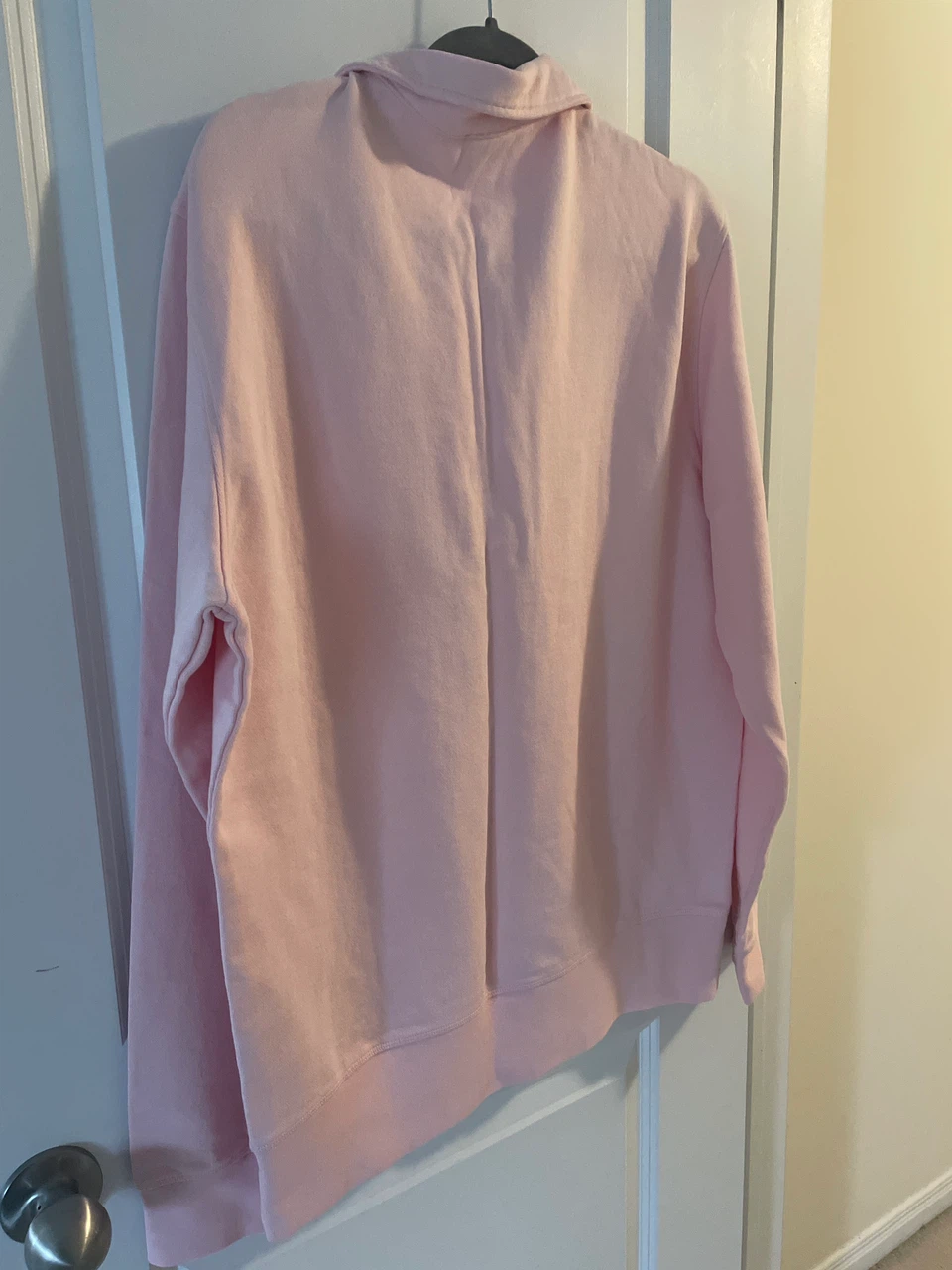 Edmmond Studios Pink Quarter-Zip Pullover - photo 4