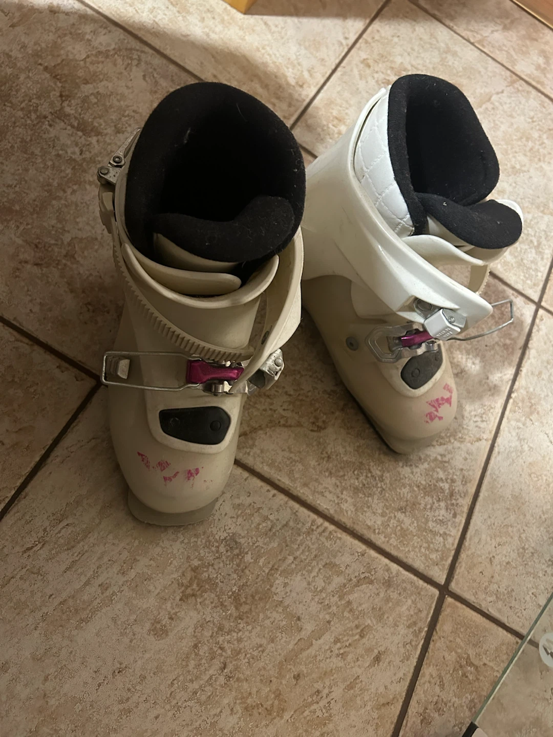 White Youth Ski Boots - photo 2