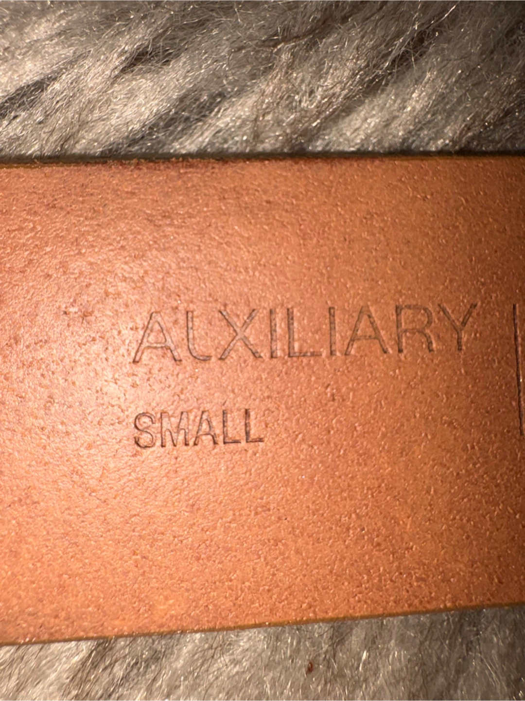 Aritzia tan genuine Italian Leather Belt small - photo 3