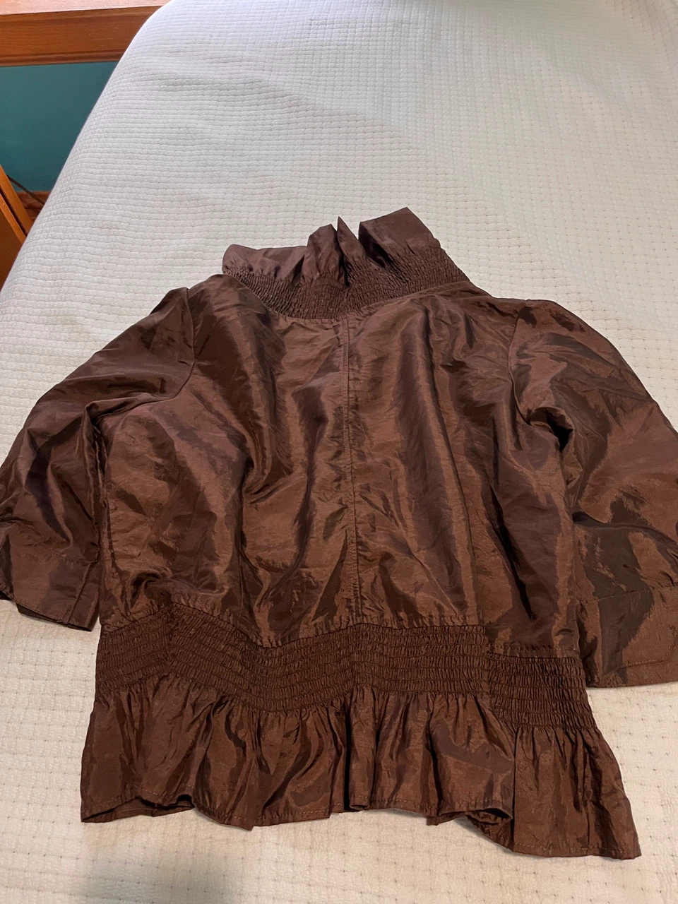 Destiny Platinum Brown Shrug Size 2X - photo 3