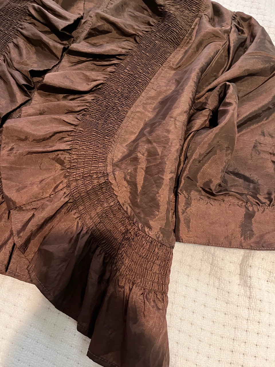 Destiny Platinum Brown Shrug Size 2X - photo 4