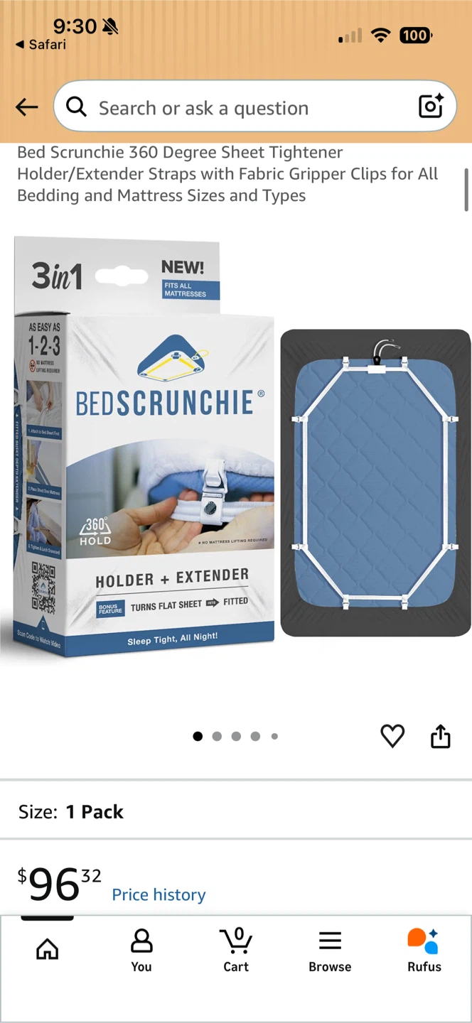 Bed Scrunchie Sheet Tightener - photo 2