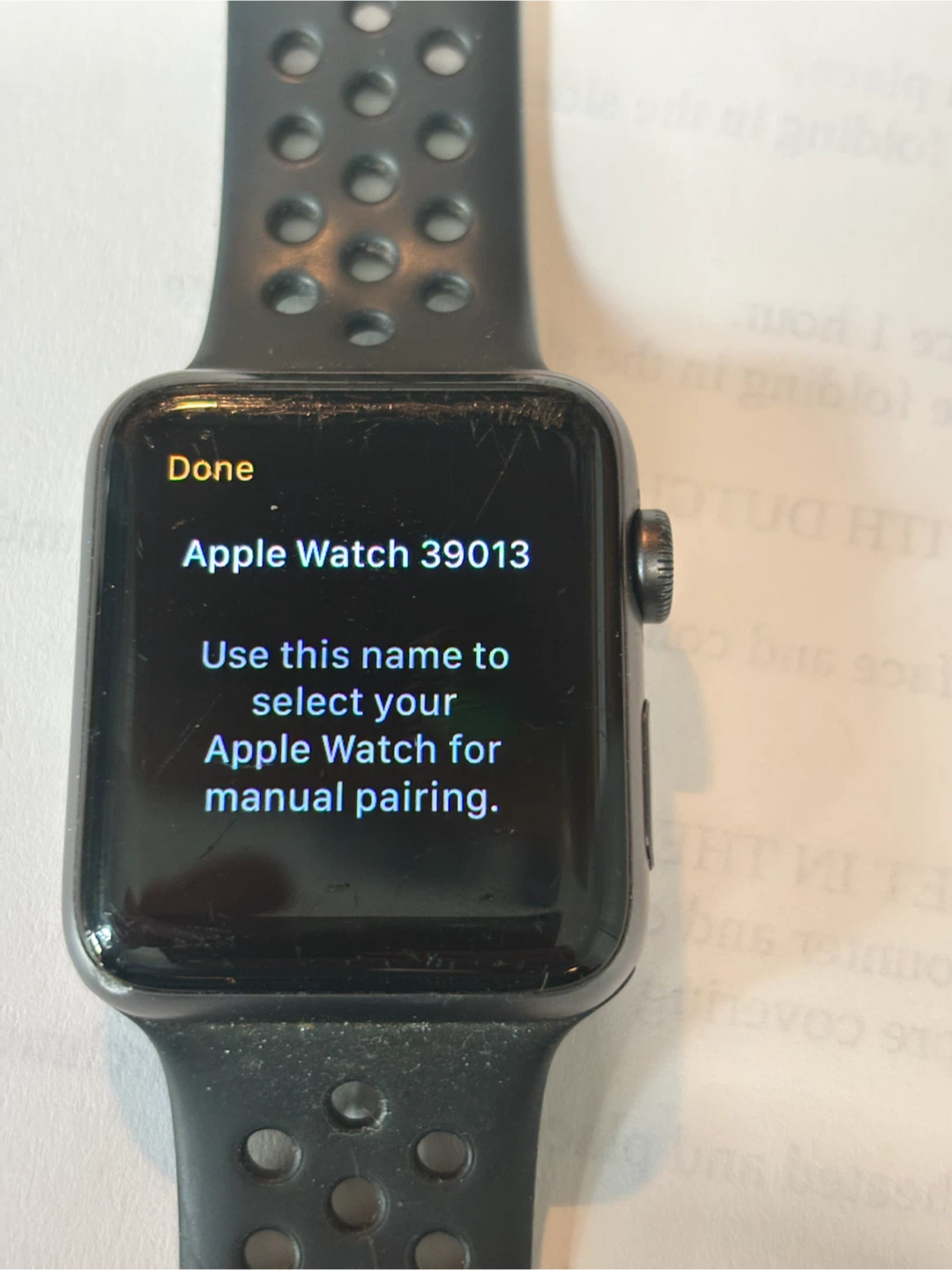 Apple Watch Nike Series 3 42mm - photo 5