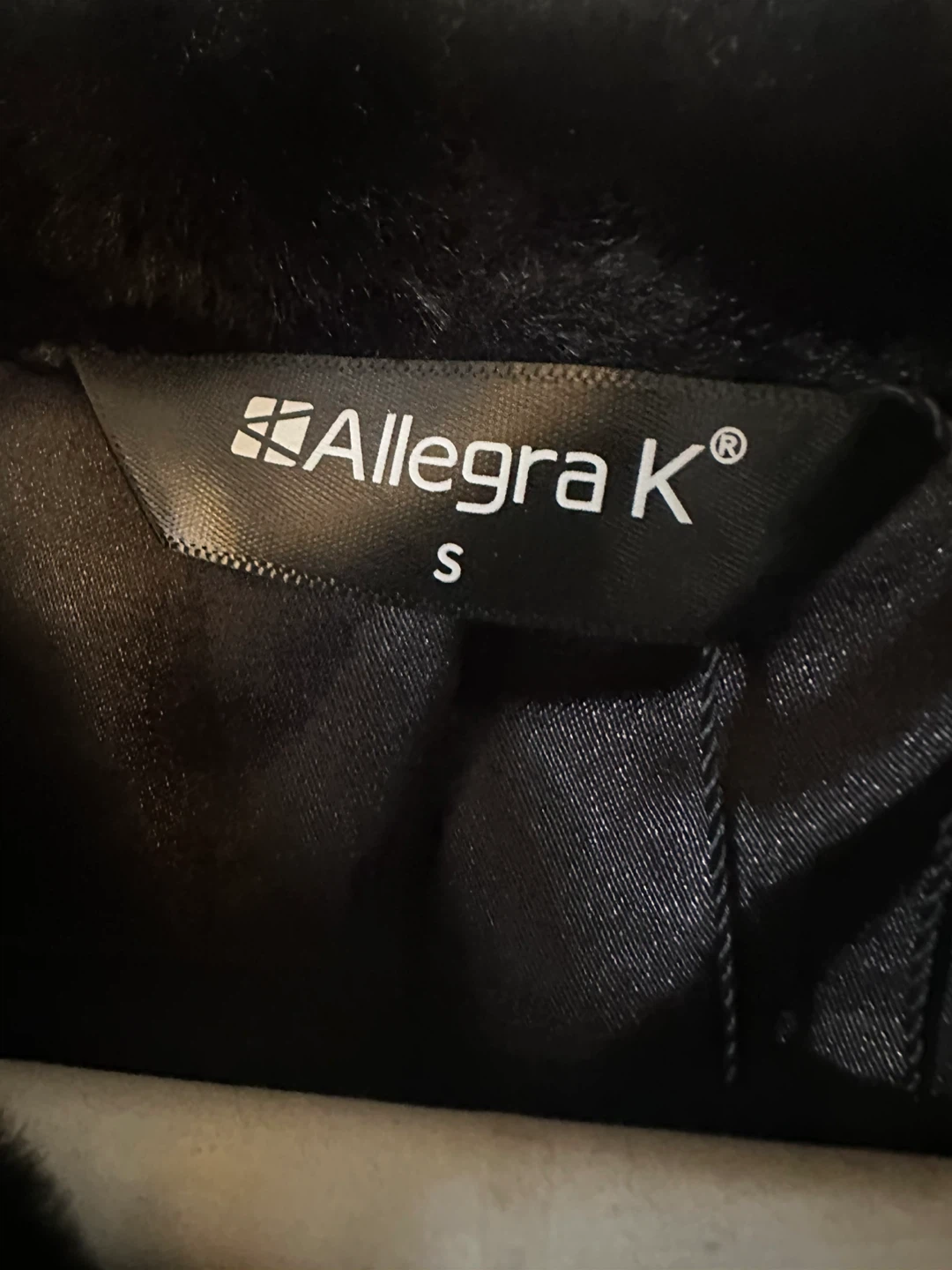 Allegra K Black Faux Fur Bolero Jacket Size S - photo 5