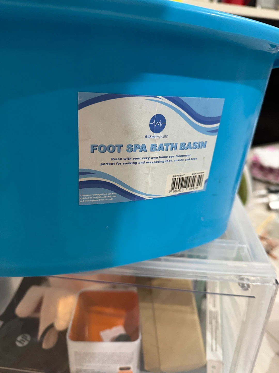 AllSettHealth Foot Spa Bath Basin - photo 3