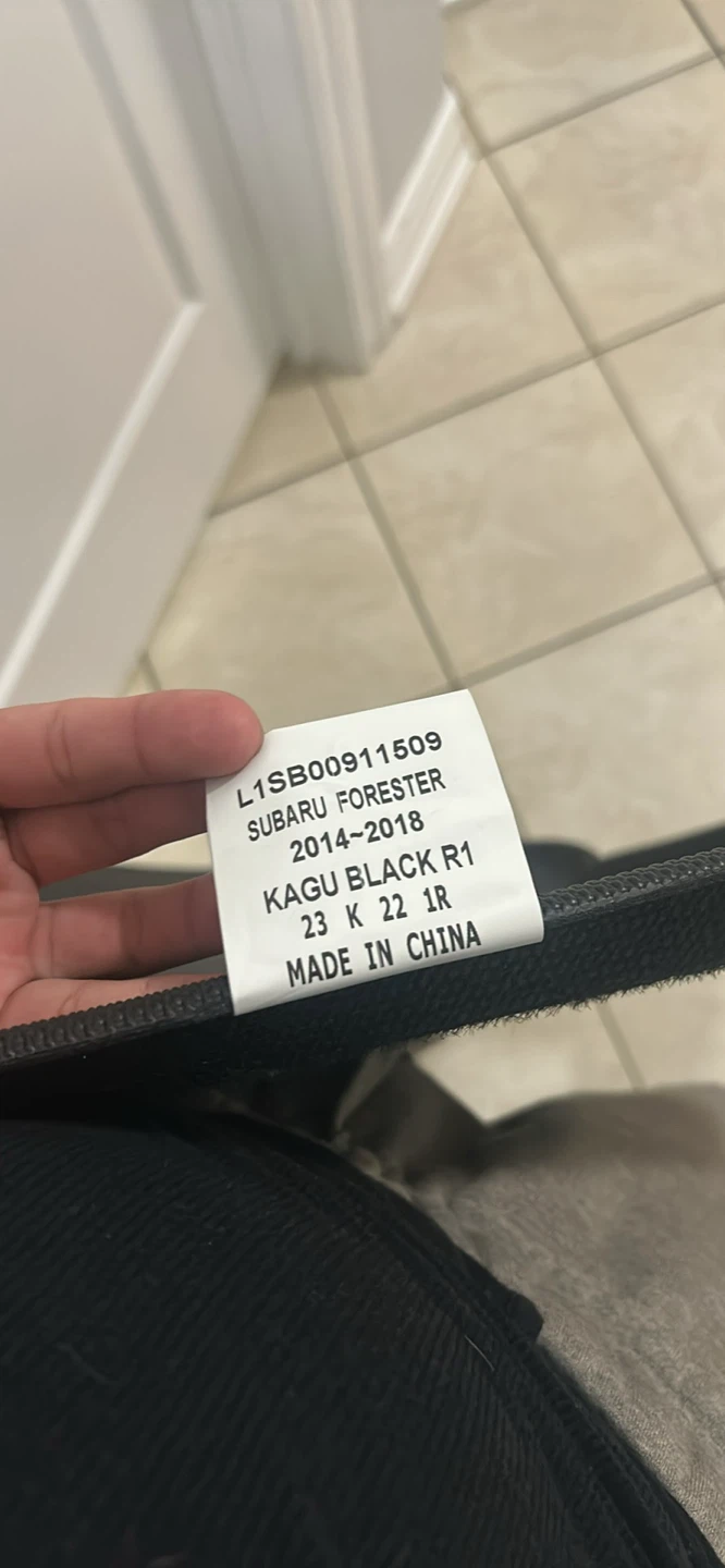 2014-2018 subaru forester floor mat - photo 3
