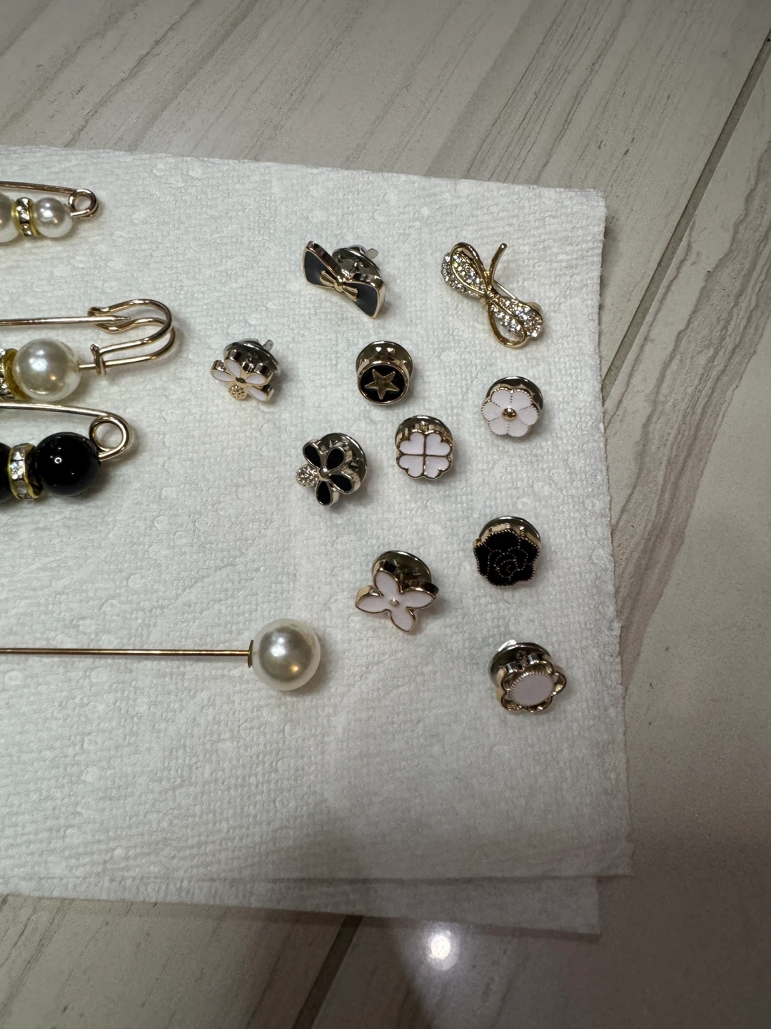 Assorted Decorative Pins and Brooches