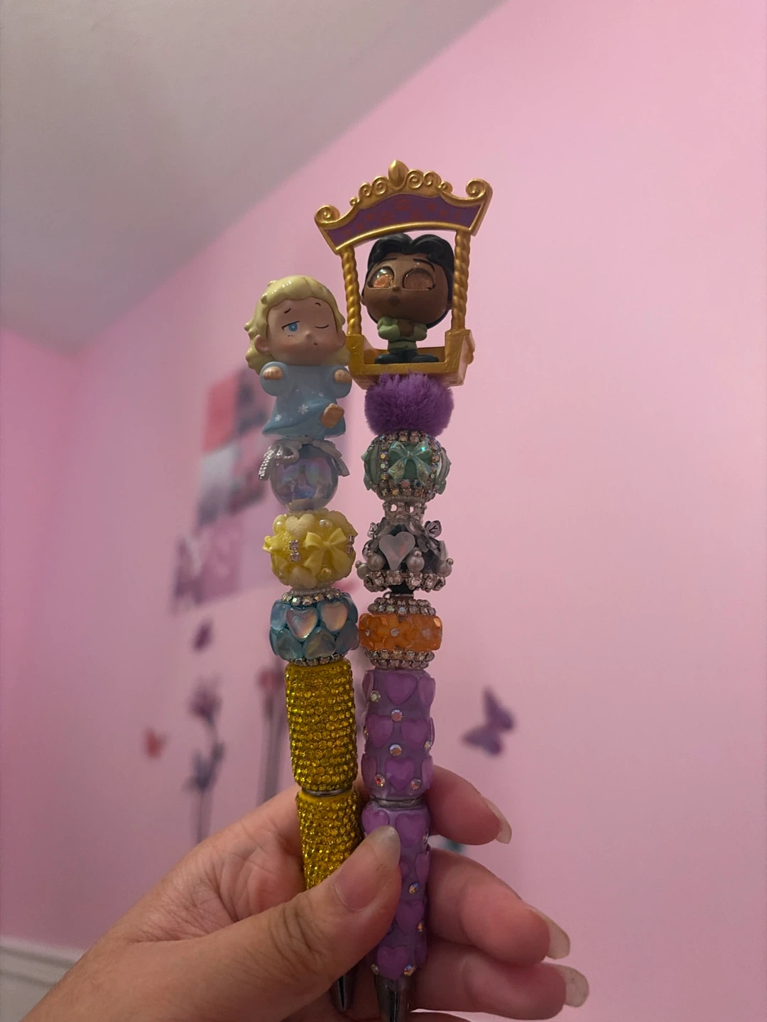 Character Beaded Pens