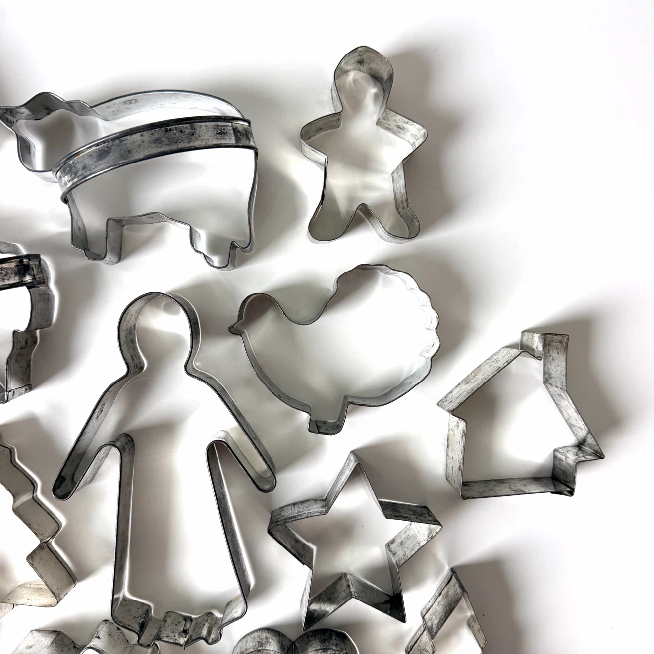 16x Vintage Cookie Cutters - photo 3