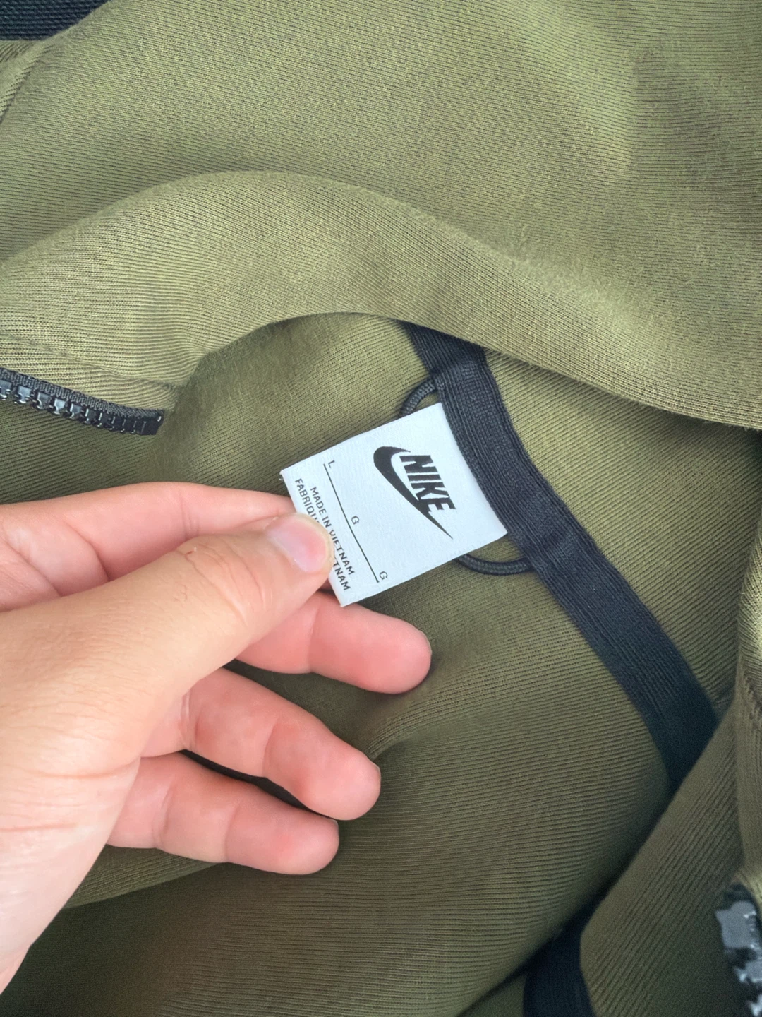 Nike Tech Fleece Set Olive Green - photo 2