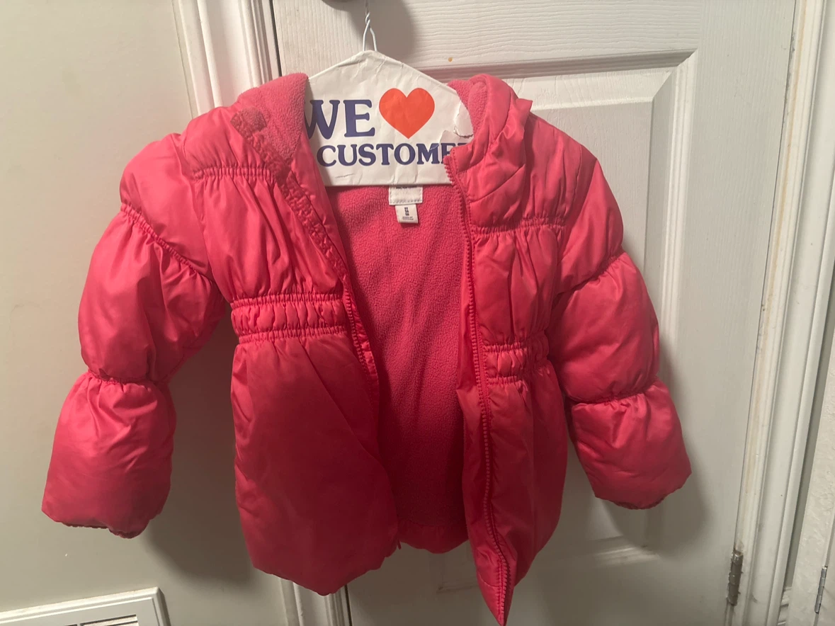 Pink Children's Puffer Jacket