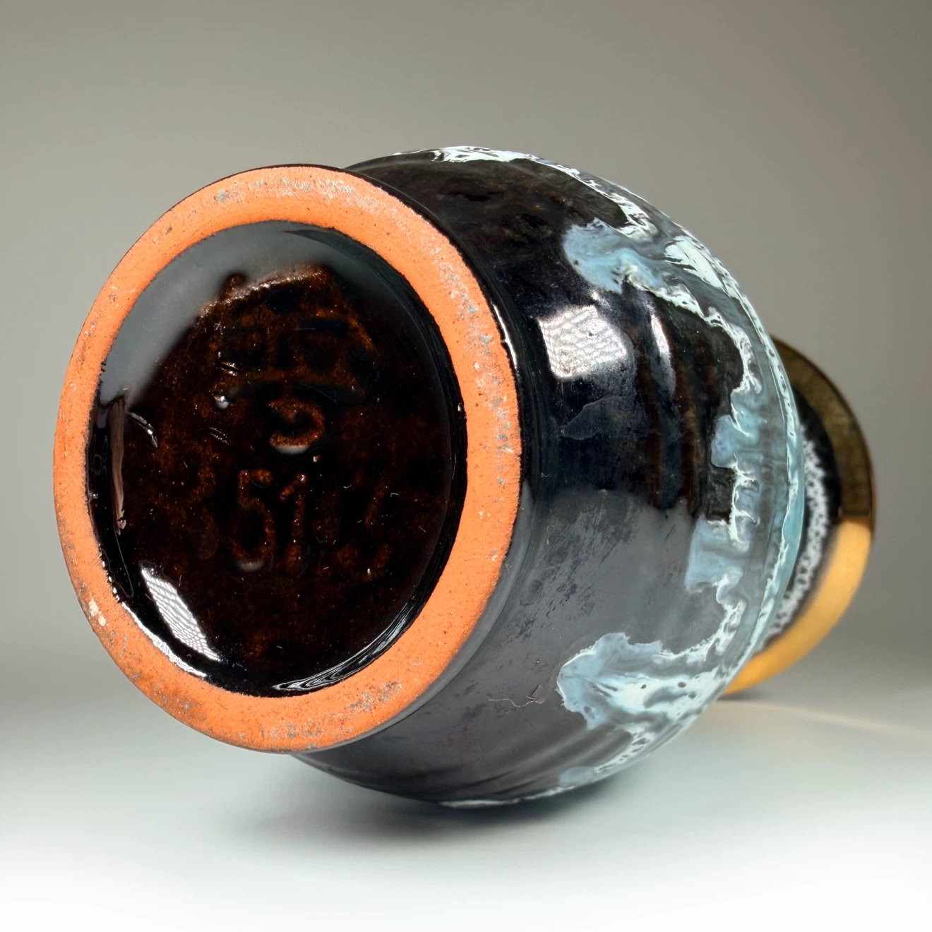 Vintage West German Pottery Vase - photo 3