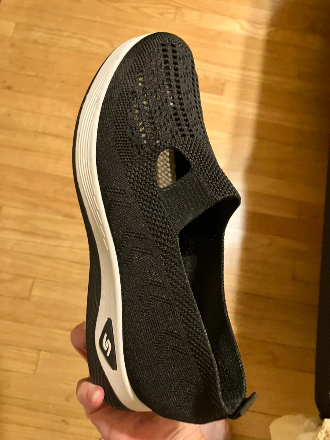 Black Slip-On Sneakers Size 41 - photo 2