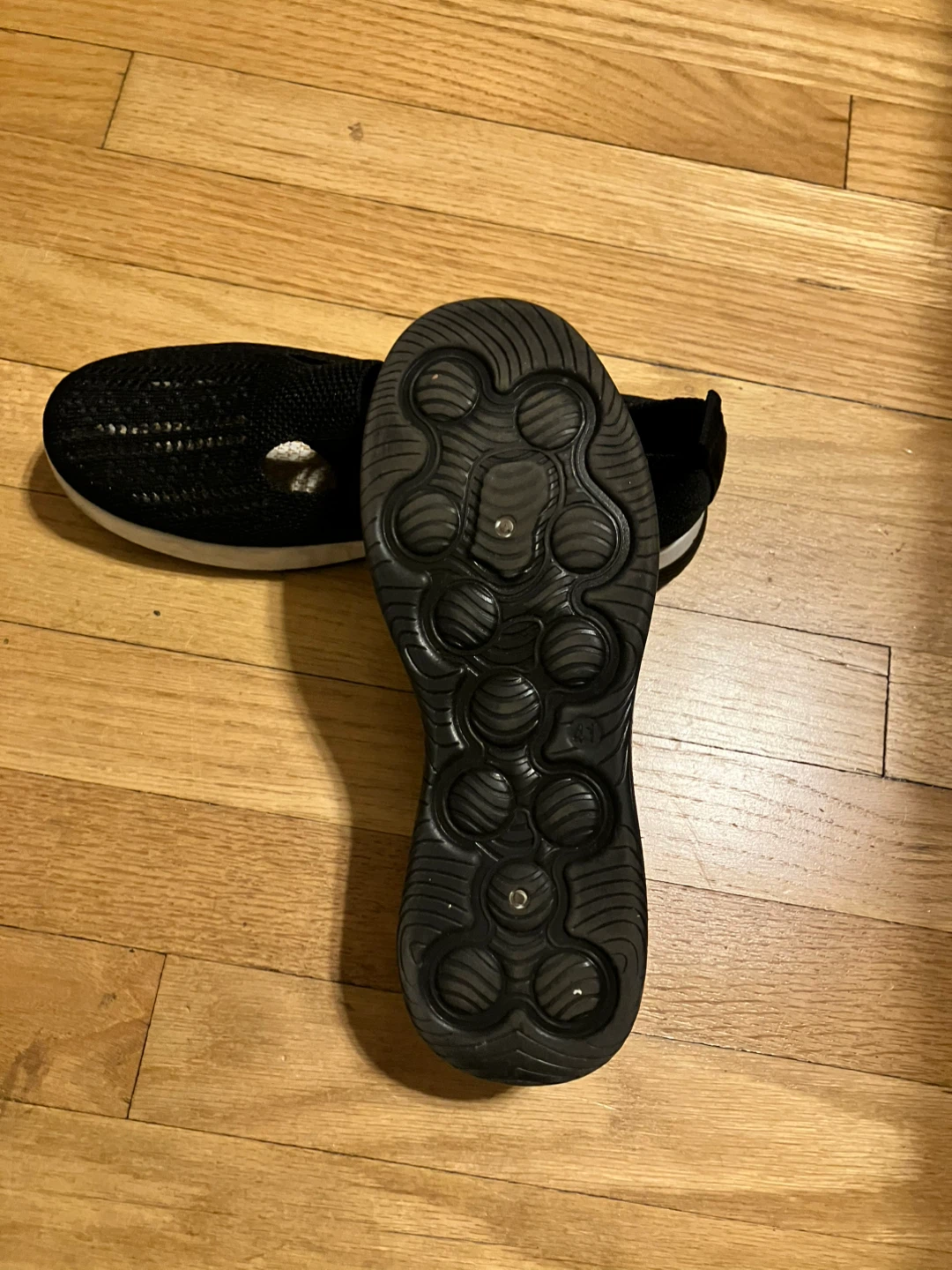 Black Slip-On Sneakers Size 41 - photo 3