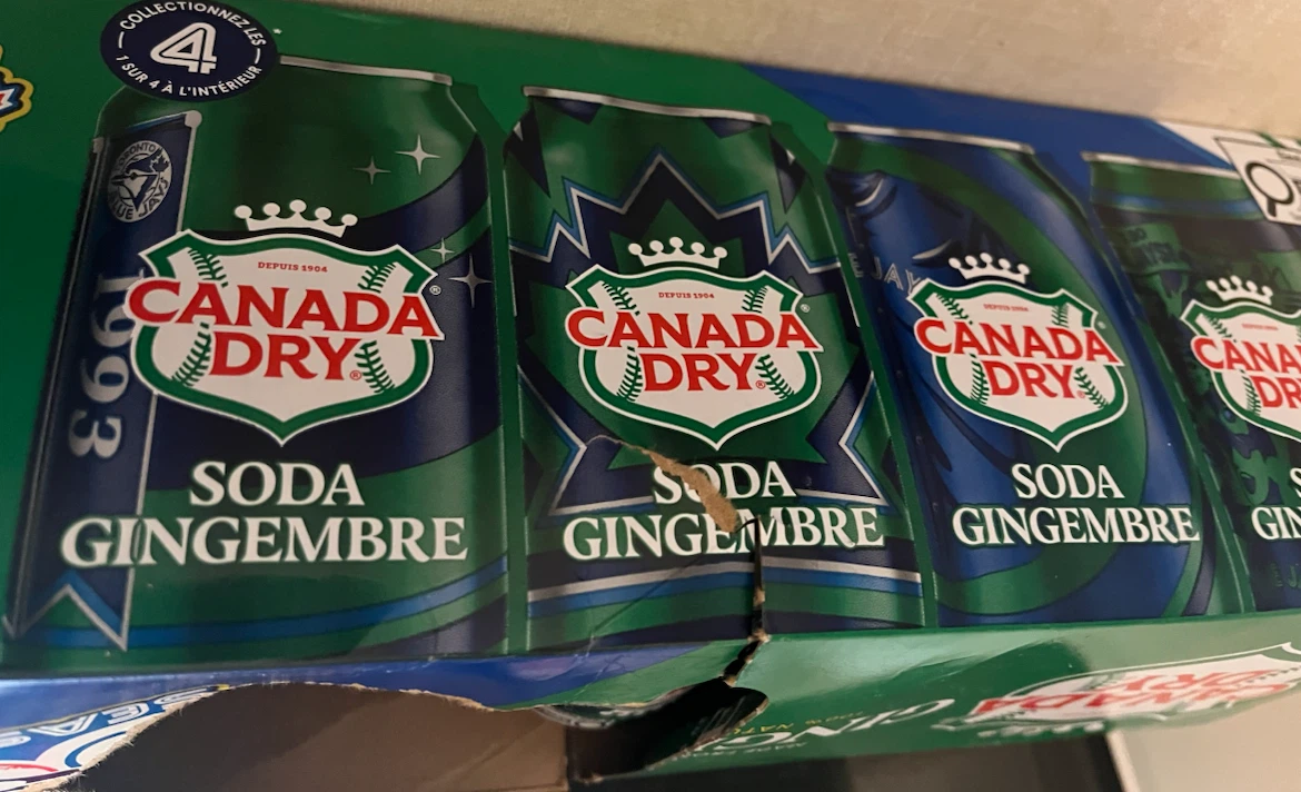 Canada Dry Ginger Ale 8 cans