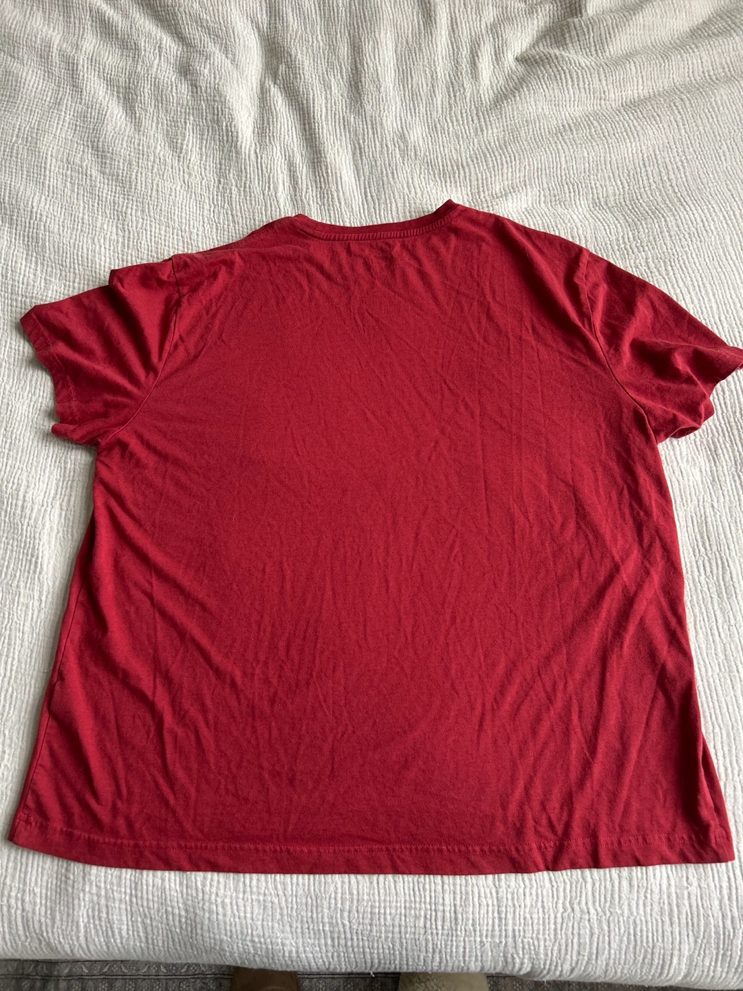 Banana Republic Premium Wash T-Shirt Red - photo 3
