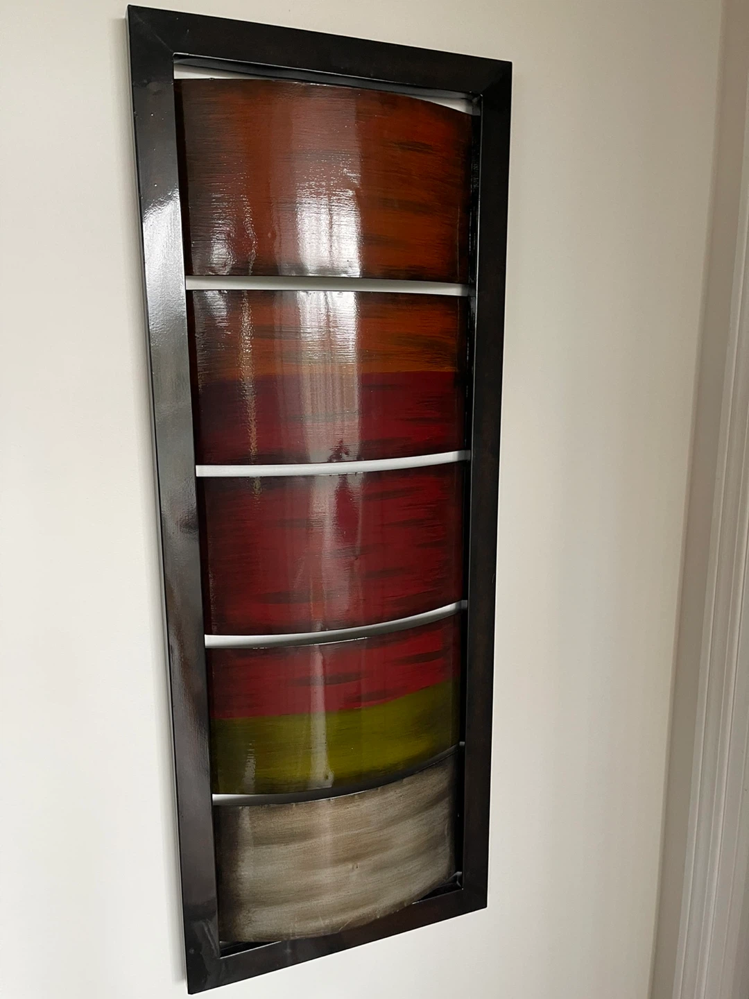 Modern Metal Wall Art Piece
