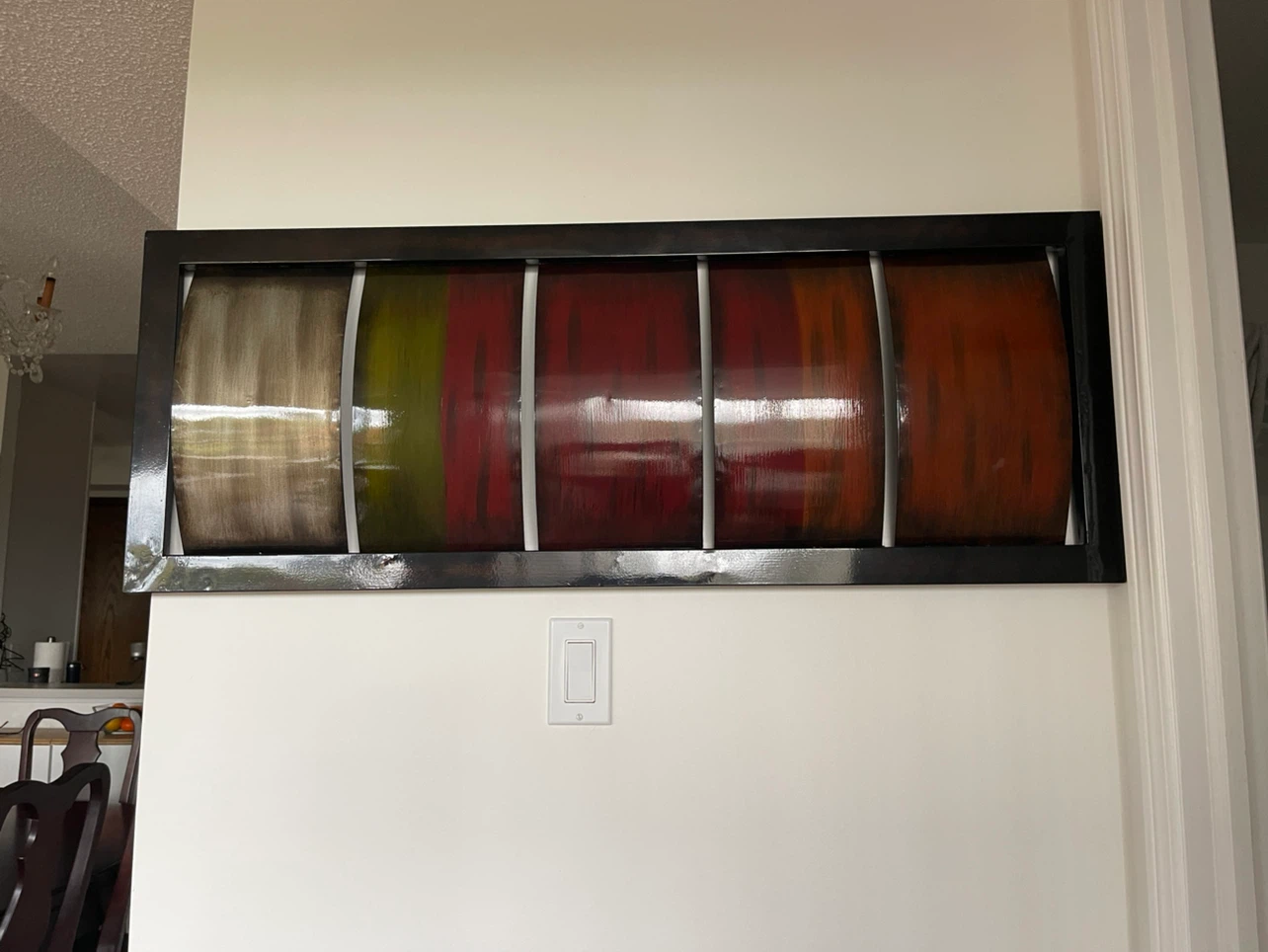 Modern Metal Wall Art Piece - photo 2