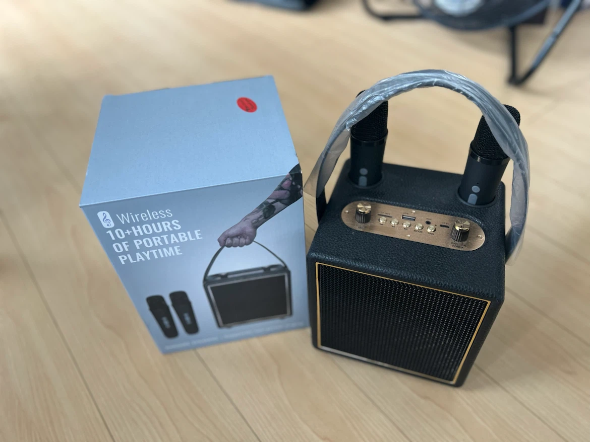 [99% NEW] M14 Pro Karaoke Speaker with Two Microphones