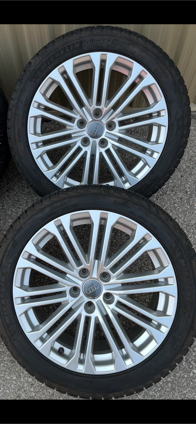 4 x 245/40/18 MICHLINE WINTER TIRES AND AUDI RIMS $1650 - photo 2