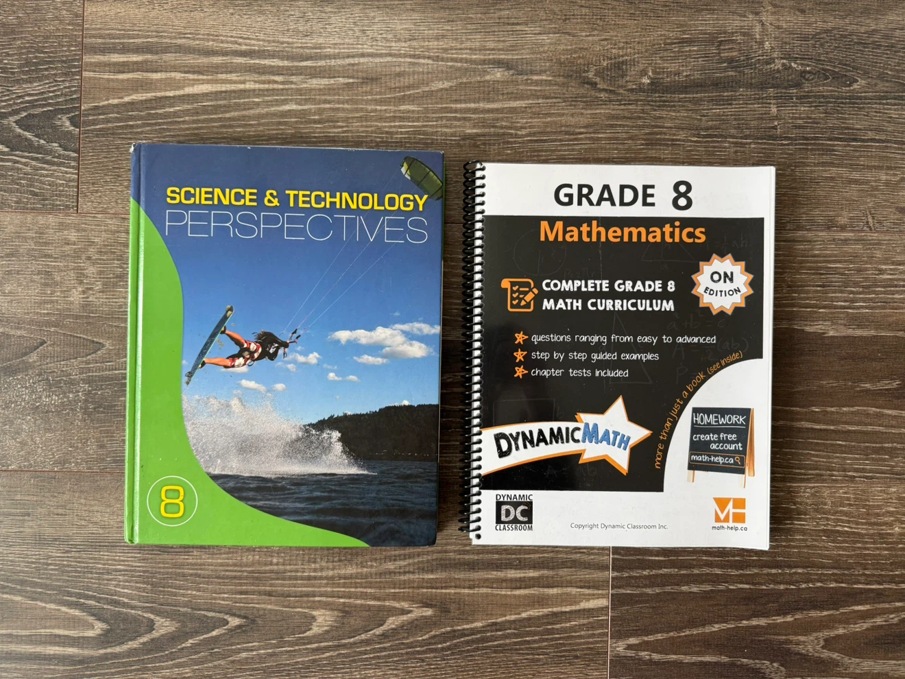 Grade 8 Science and Math Textbook Bundle