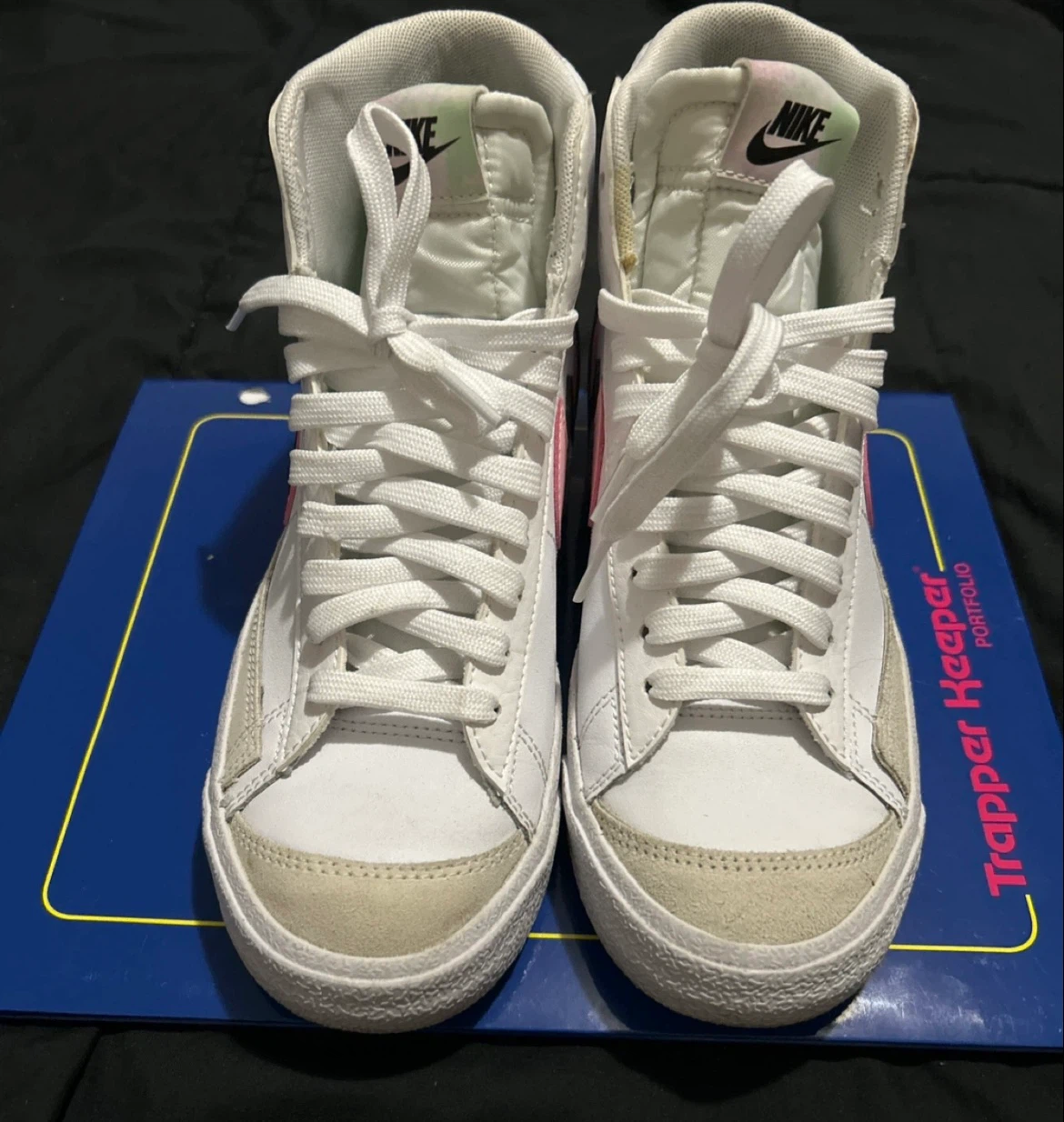 Nike Blazer White/Black/Pink (sz 6Y) - photo 2
