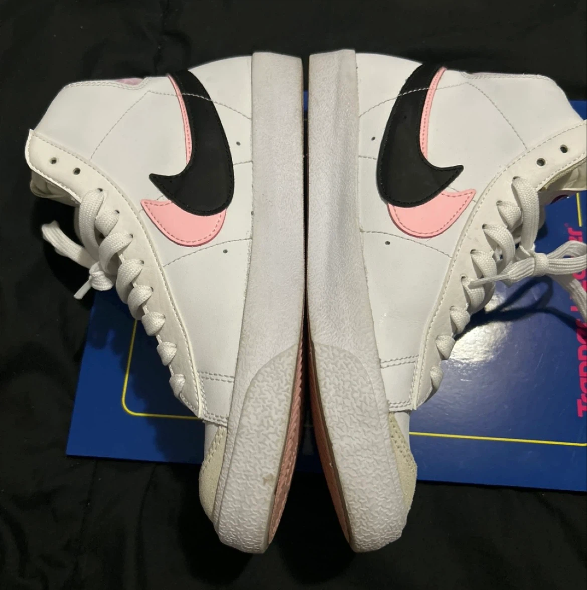 Nike Blazer White/Black/Pink (sz 6Y) - photo 3