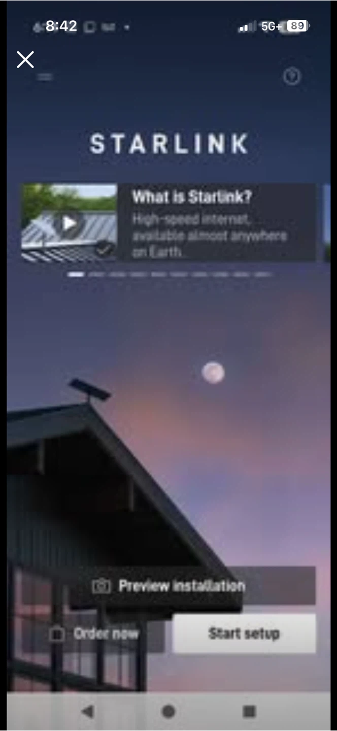 Starlink Satellite Internet Kit