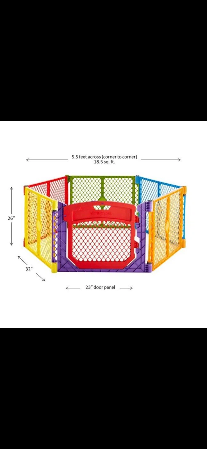 Baby Playpen – 6 Panels
