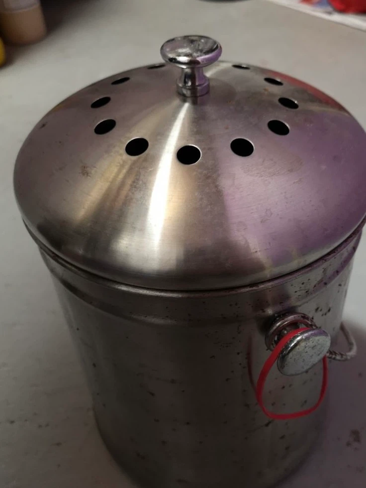 Stainless Steel Compost Bin - photo 2