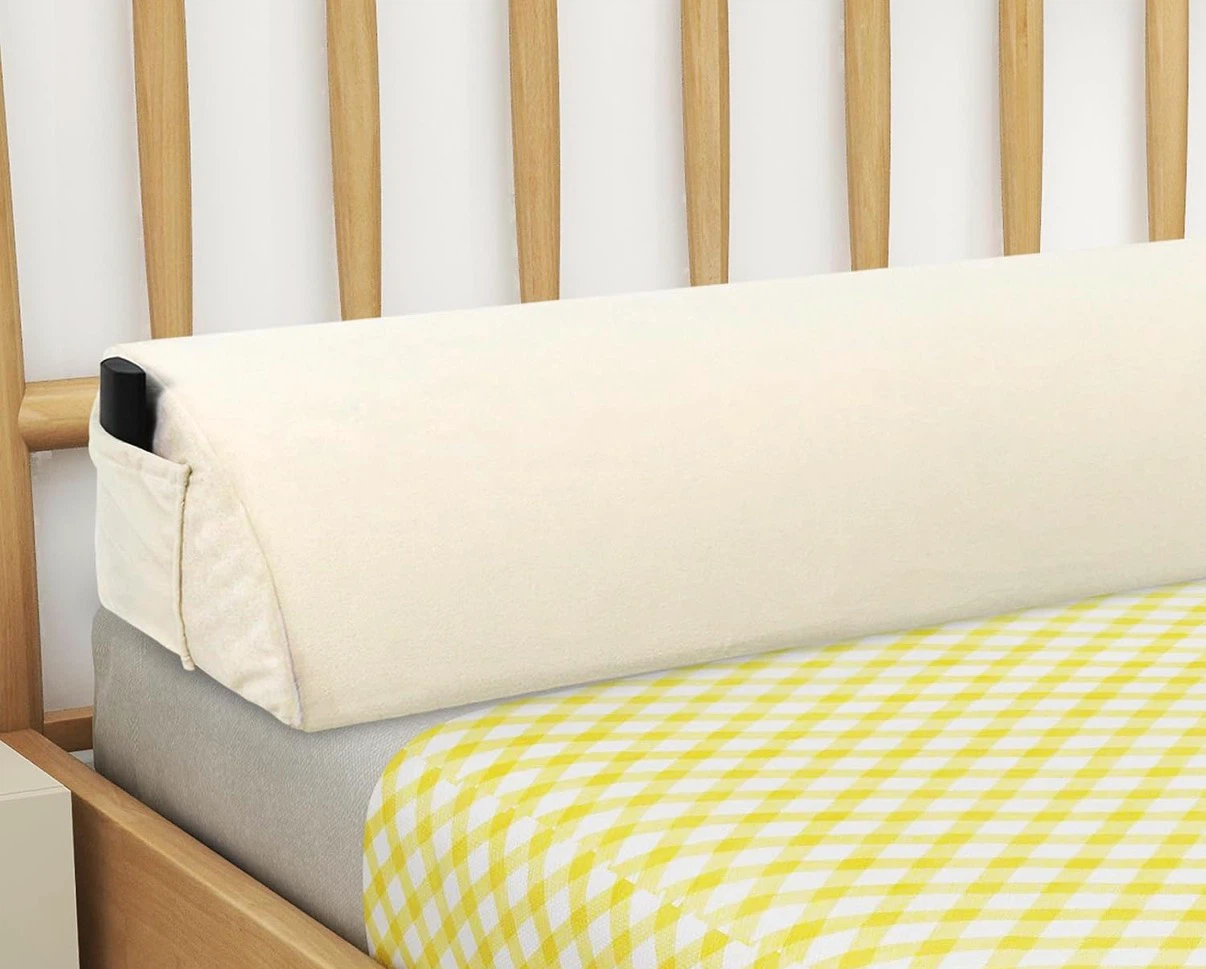 Cream Bed Gap Filler Pillow