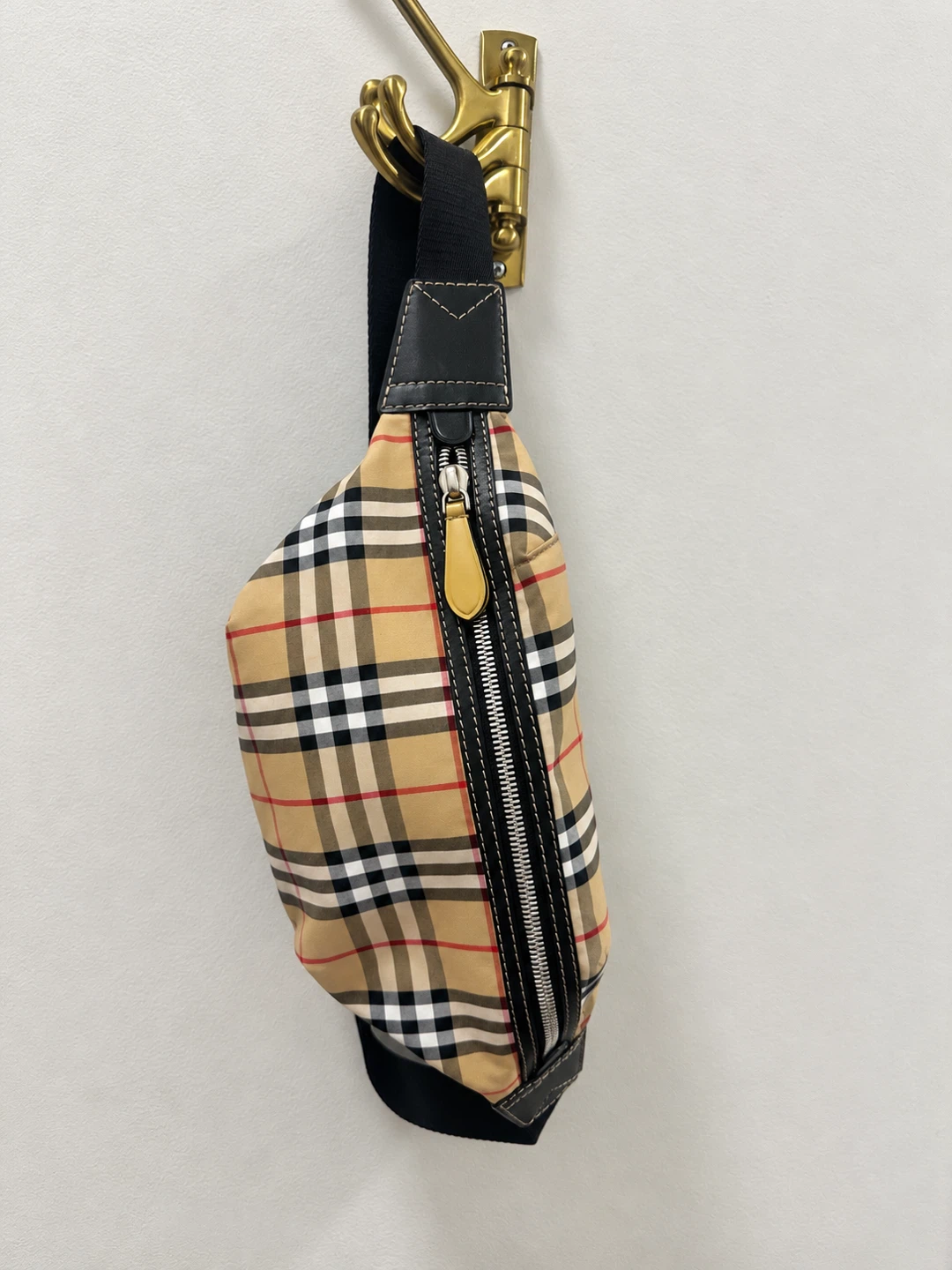 Burberry Check Nylon Bum Bag