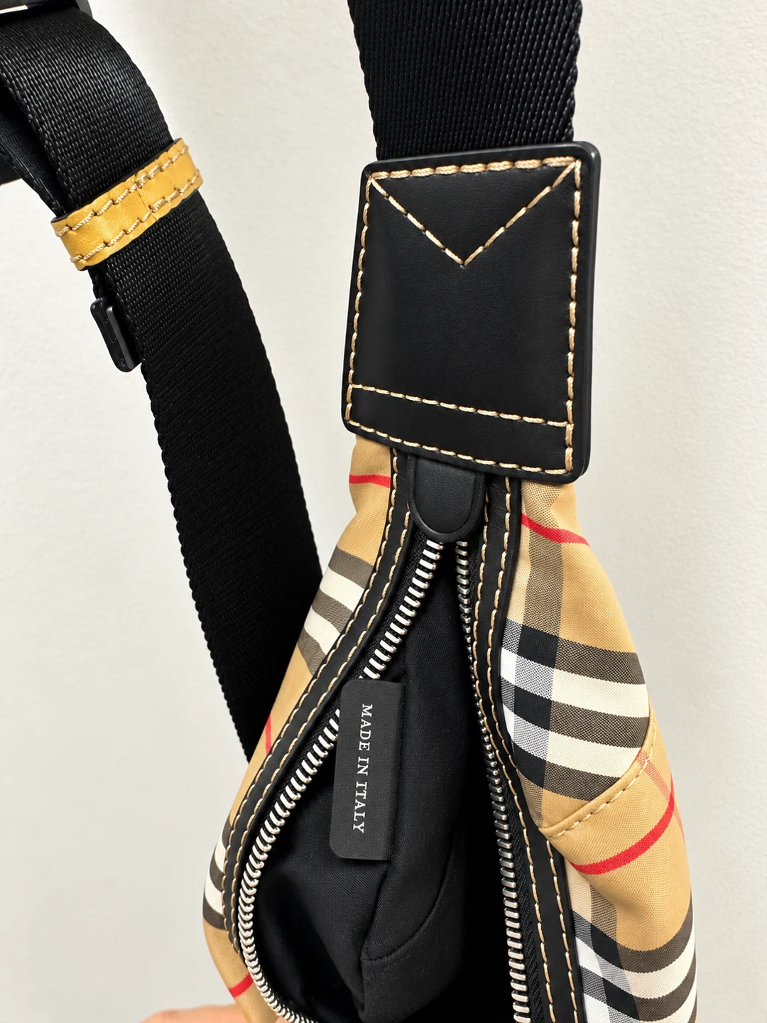 Burberry Check Nylon Bum Bag - photo 5