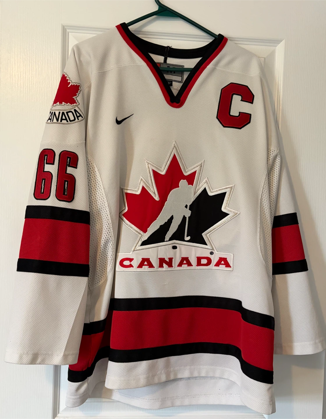 2002 Nike Mario Lemieux Team Canada Olympic Hockey Jersey