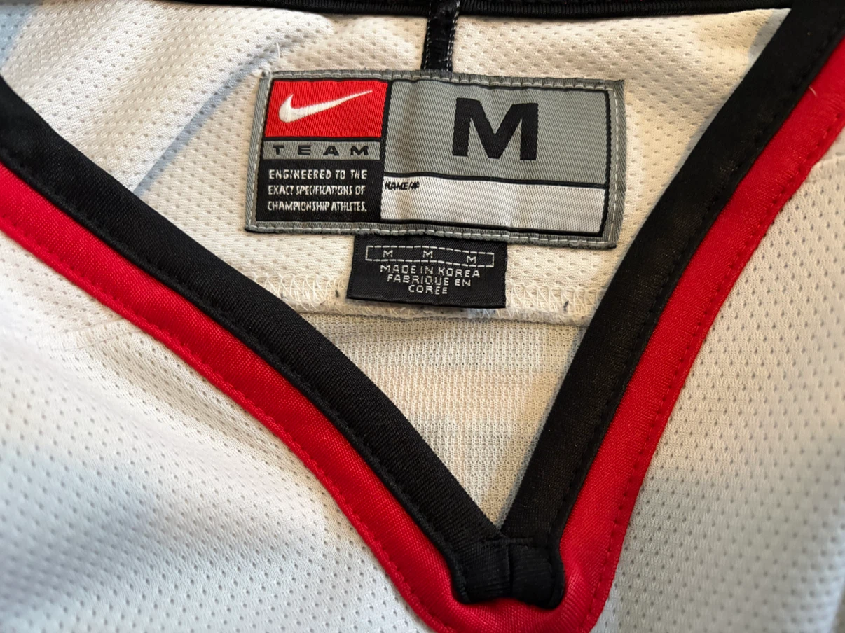 2002 Nike Mario Lemieux Team Canada Olympic Hockey Jersey - photo 5