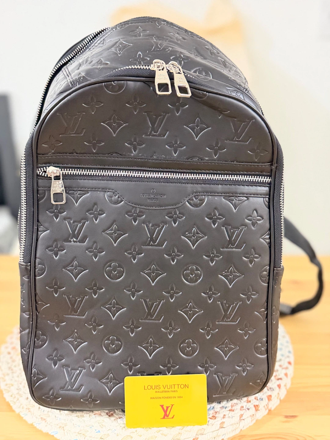 Louis Vuitton Black Monogram Backpack