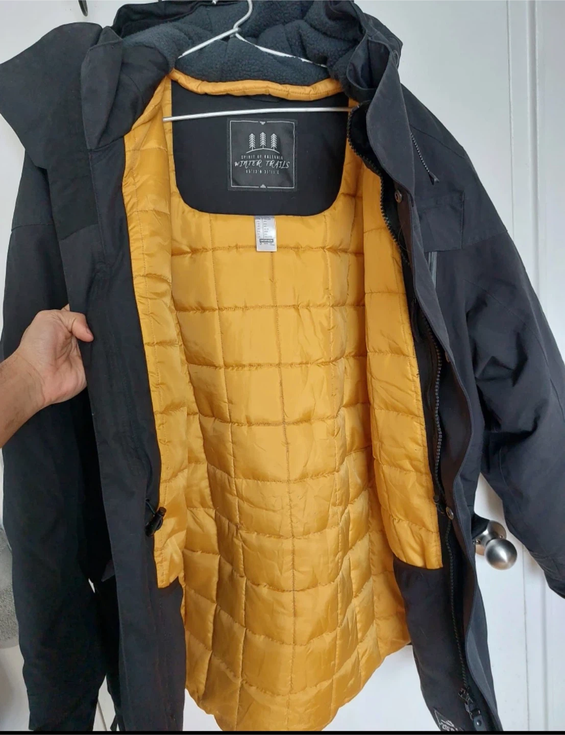 Winter Trails Navy Parka