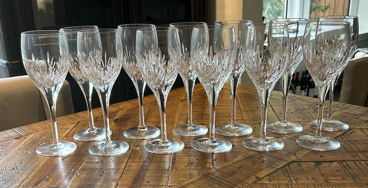 Atlantis lead crystal glasses - photo 2