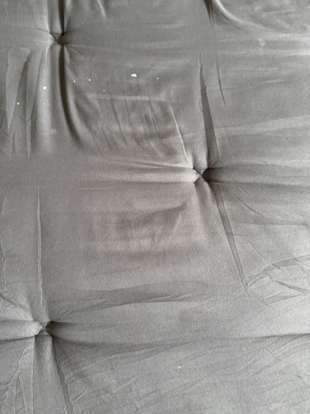 Gray Tufted Japanese Floor Mattress - photo 2