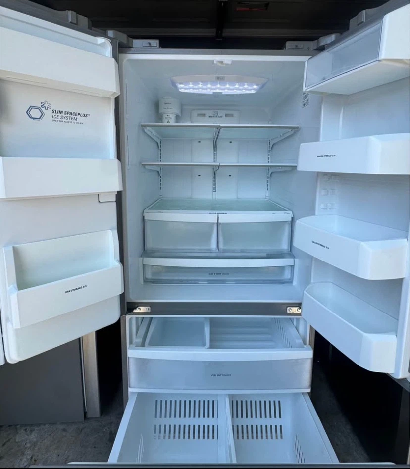 LG French Door Stainless Steel Refrigerator - photo 2