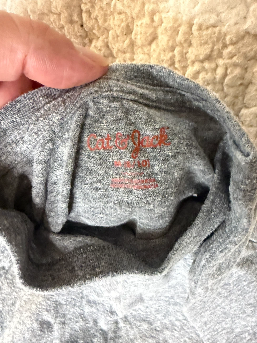 Cat & Jack Gray Long Sleeve Shirt - photo 2
