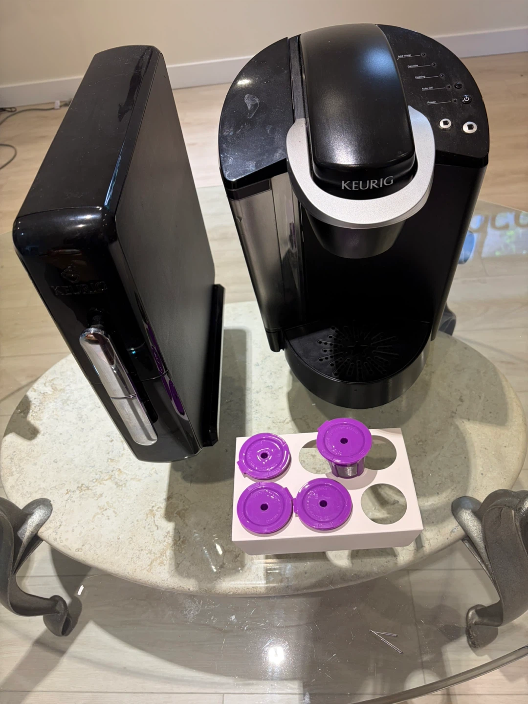 Keurig Coffee Machine with Storage and Pods - photo 4