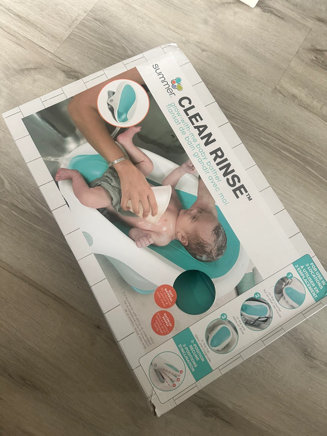 Brand New Summer Clean Rinse Baby Bather - photo 2