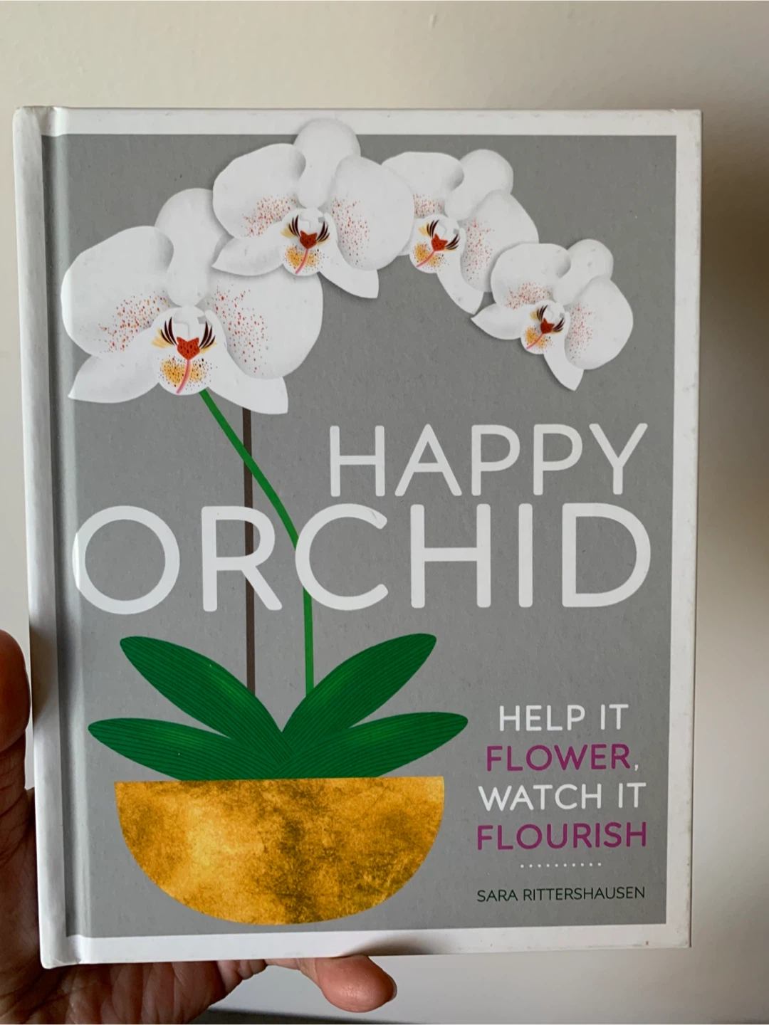 Happy Orchid by Sara Rittershausen
