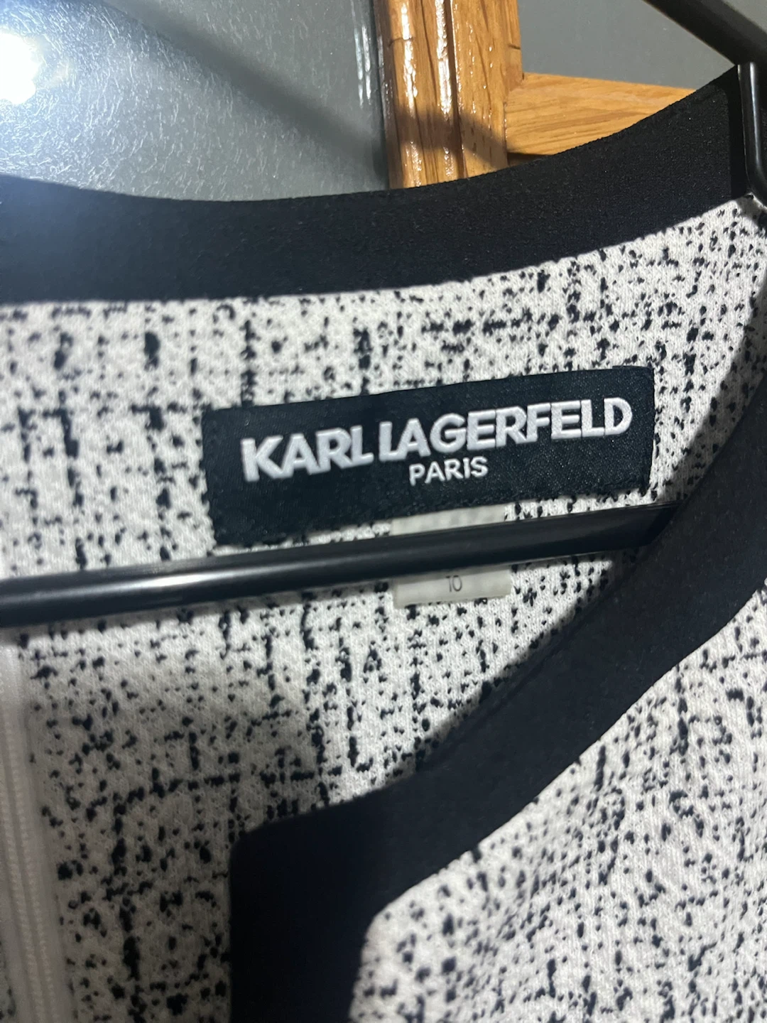 Karl Lagerfeld Paris Tweed Dress Size 10 - photo 2